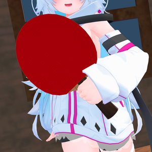 【VRChatアバター用】卓球ラケット【Moduler Avatar対応】