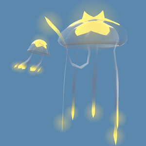 Jellyfish from Sky:children of the light
