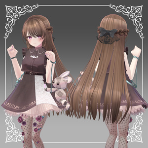【8アバター対応】I See You Hair【VRChat想定】 缩略图 6