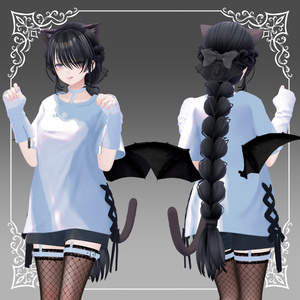 【8アバター対応】I See You Hair【VRChat想定】 缩略图 15