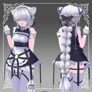 【8アバター対応】I See You Hair【VRChat想定】 缩略图 13