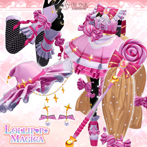【🍬魔法少女🍭】LOLLIP♡P☆MAGICA【🍬11アバター対応🍭】 缩略图 7