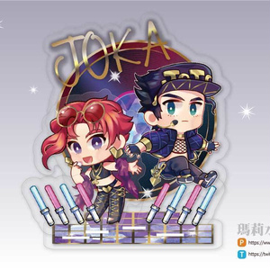 ジョジョの奇妙な冒険 ジョジョ展　4部 空条承太郎　アクリルキーホルダー ジョジョの奇妙な冒険】ジョジョ展 4部 空条承太郎 アクリル