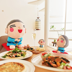すまいる四郎ぬいぐるみ　Lサイズ