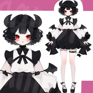 【限定１点】お困り悪魔の身立ち絵