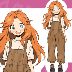 【限定１点】素朴な田舎っ子の全身立ち絵