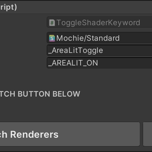 [Mochie Standard Shader] Toggle AreaLit