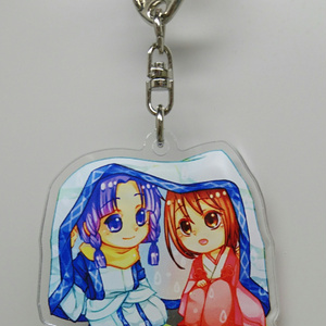 アクリルキーホルダー【青葉と灯華】