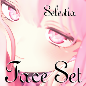 SELESTIAちゃん専用　ジト目　＆　ジト目ぷく顔　Face Set　（ジト目　ぷく顔）