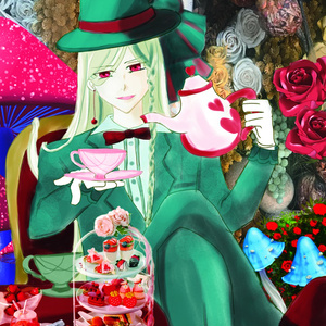 私のアリスシリーズ　帽子屋【童話展2025】