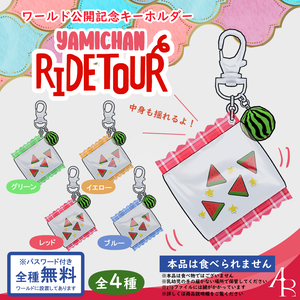 【パスワード付き】YAMICHAN RIDETOUR Earrings and KeyChain【ワールド公開記念】