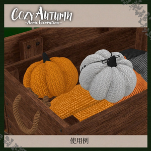 🍂Cozy Autumn🍂 Pumpkin Cushion Set 缩略图 3