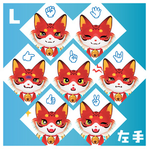管金狐 KudaKonko / オリジナル3Dモデル 缩略图 7