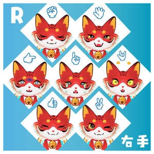 管金狐 KudaKonko / オリジナル3Dモデル 缩略图 8