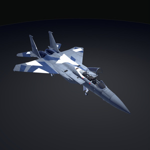 《VRChat想定》B-F15N＋B-F15SE　二機種セット！《飛行可能モデル》 缩略图 23