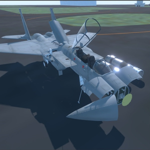 《VRChat想定》B-F15N＋B-F15SE　二機種セット！《飛行可能モデル》 缩略图 13
