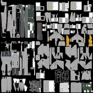 《VRChat想定》B-F15N＋B-F15SE　二機種セット！《飛行可能モデル》 缩略图 27