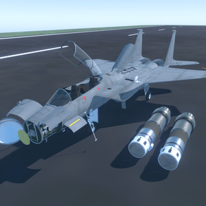 《VRChat想定》B-F15N＋B-F15SE　二機種セット！《飛行可能モデル》 缩略图 14