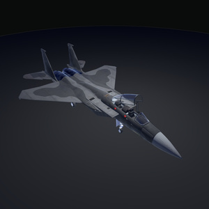 《VRChat想定》B-F15N＋B-F15SE　二機種セット！《飛行可能モデル》 缩略图 22
