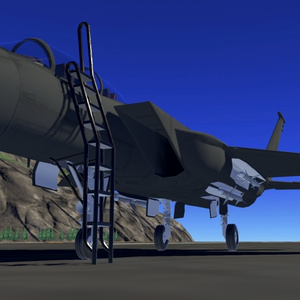 《VRChat想定》B-F15N＋B-F15SE　二機種セット！《飛行可能モデル》 缩略图 34