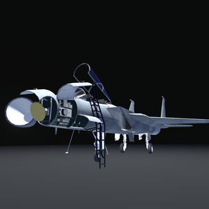 《VRChat想定》B-F15N＋B-F15SE　二機種セット！《飛行可能モデル》 缩略图 12