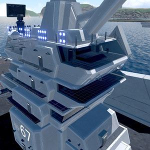 《VRCHAT想定》B-SFCVN-67 MarineBlue《SF架空空母》 缩略图 13