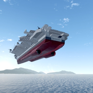 《VRCHAT想定》B-SFCVN-67 MarineBlue《SF架空空母》 缩略图 8