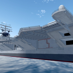 《VRCHAT想定》B-SFCVN-67 MarineBlue《SF架空空母》 缩略图 31