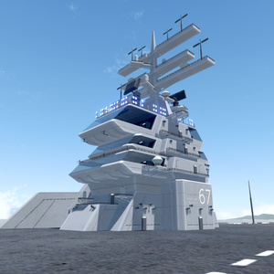 《VRCHAT想定》B-SFCVN-67 MarineBlue《SF架空空母》 缩略图 11