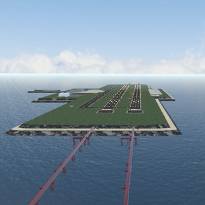 《VRChat想定》海上基地＋基地、空港作成キット《3Dモデル》 缩略图 2