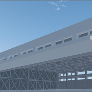《VRChat想定》海上基地＋基地、空港作成キット《3Dモデル》 缩略图 11