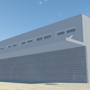 《VRChat想定》海上基地＋基地、空港作成キット《3Dモデル》 缩略图 12