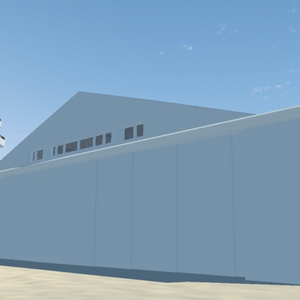 《VRChat想定》海上基地＋基地、空港作成キット《3Dモデル》 缩略图 10