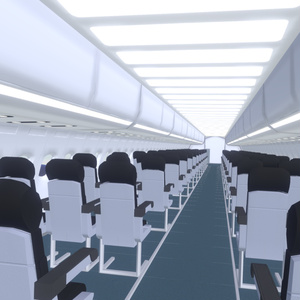 《VRChat想定》旅客機　B-A320《飛行可能モデル》 缩略图 9