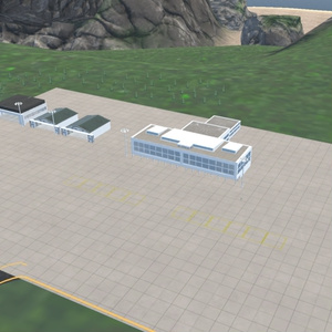 【VRChat想定】フライトワールド用地形vol1【3Dモデル】 缩略图 5