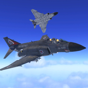 【VRChat想定】B-F4FG (B)PHANTOM【飛行可能3Dモデル】 缩略图 2
