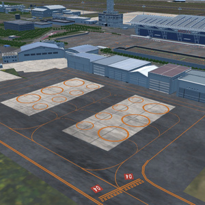 【VRChat想定】新潟空港【フライトワールド用空港3Dモデル】 缩略图 15