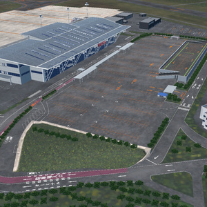 【VRChat想定】新潟空港【フライトワールド用空港3Dモデル】 缩略图 13