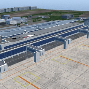 【VRChat想定】新潟空港【フライトワールド用空港3Dモデル】 缩略图 5