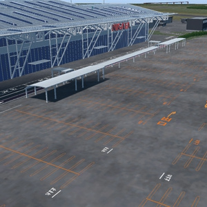 【VRChat想定】新潟空港【フライトワールド用空港3Dモデル】 缩略图 14