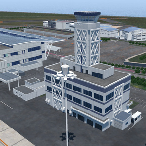 【VRChat想定】新潟空港【フライトワールド用空港3Dモデル】 缩略图 8