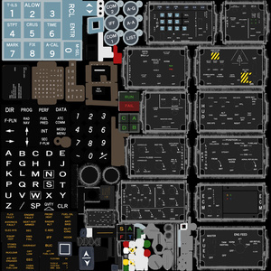 【VRChat想定】機体内装支援セット(お手軽内装品セット)【ロイヤリティフリーモデル】 缩略图 16