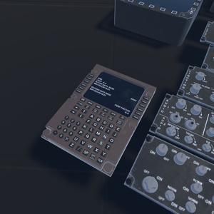 【VRChat想定】機体内装支援セット(お手軽内装品セット)【ロイヤリティフリーモデル】 缩略图 7