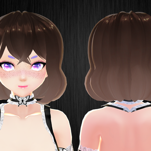 VRoid Studio Hair Preset 01 - Cute short hair