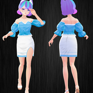 Cute Blue Set