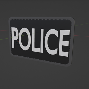 【Free】警察パッチ