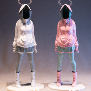 テンシチャンガレージキット ミニ台座付 - ヒミツノサト - BOOTH