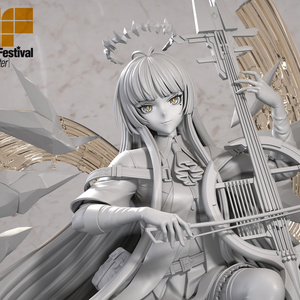 アークナイツ 燭騎士・ヴィヴィアナ ガレージキット - 彩縁堂