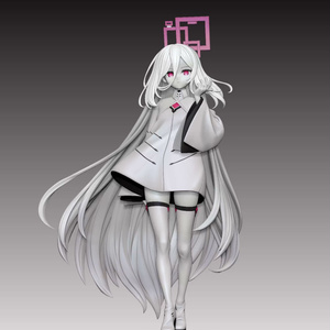 ブルーアーカイブ 宇沢レイサ ガレージキット - ネムハラショップ - BOOTH