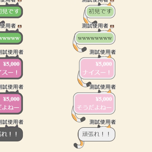 【わんコメ用テンプレート】三種類の猫｜OneComme Template